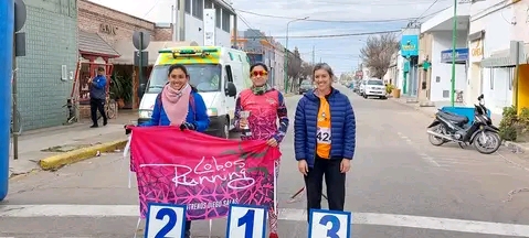 Maratón Aniversario de Roque Pérez. Noelia Rivarola ganó la general de los 5km.
