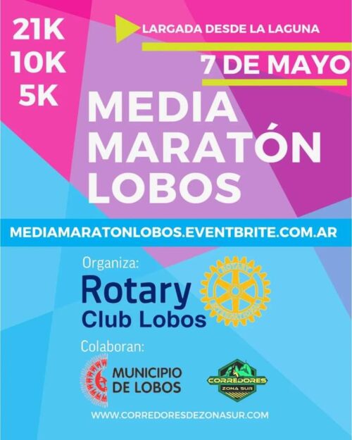 MEDIA MARATÓN LOBOS ORGANIZADA POR EL ROTARY CLUB