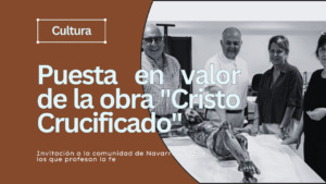Puesta en valor del Cristo Crucificado en Navarro