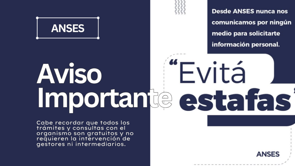 ANSES Aviso Importante