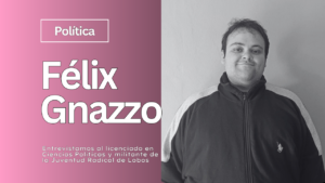 Félix Gnazzo - Juventud Radical de Lobos