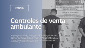 Policiales - Control de Venta Ambulante