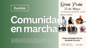 Evento en el Colegio Comercial