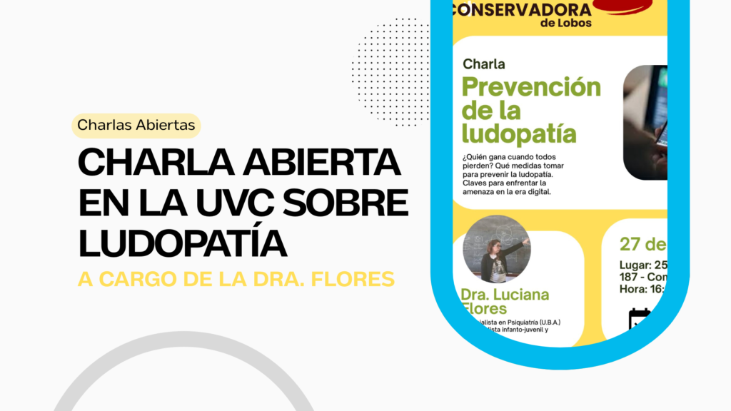 Charla sobre ludopatía en la UVC