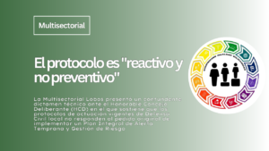 Multisectoril de Lobos - Comunicado