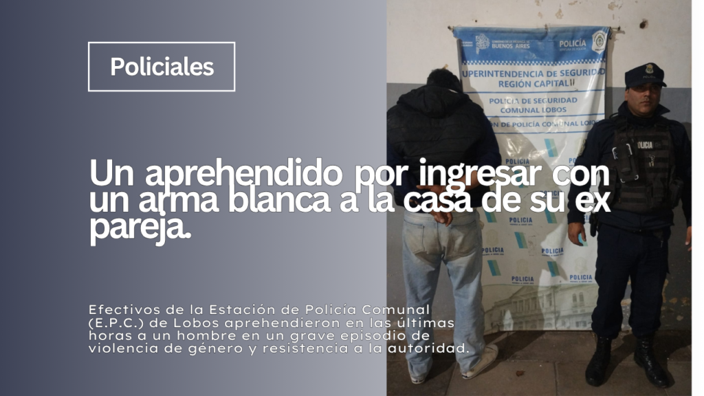 Partes policiales de Lobos (1)