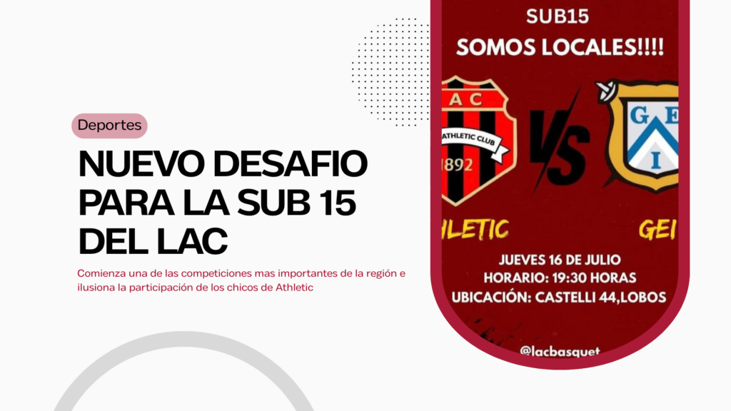 Deporte Local -basquet sub 15 LAC