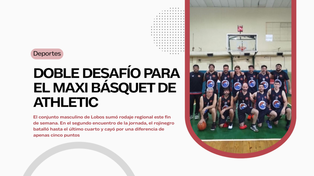 Deporte Local - basquet maxi basquet