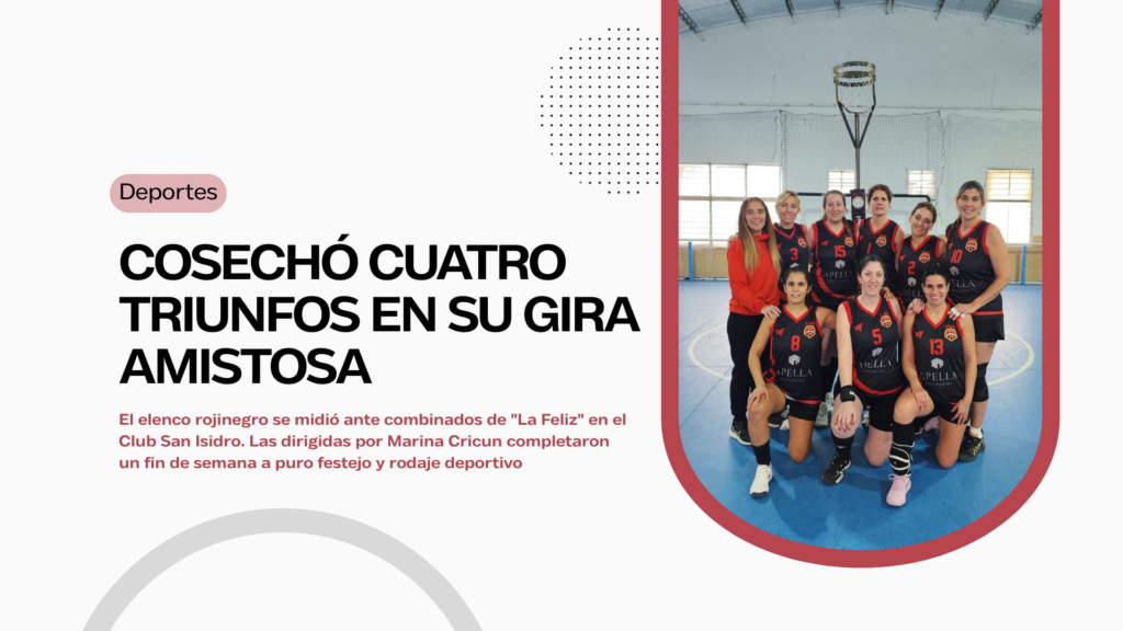 Deporte Local - cesto femenino