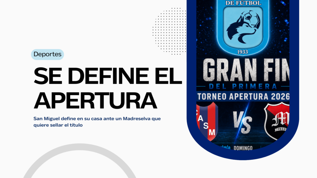 Deporte Local -final del torneo apertura 2026 de la LLF