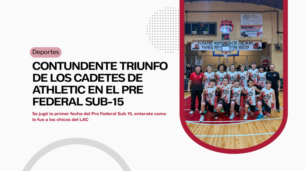 Deporte Local -pre federal sub 15