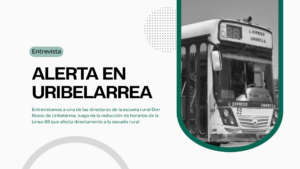 El recorte en los horarios de la Línea 88 afecta a los estudiantes de varias casa educativas