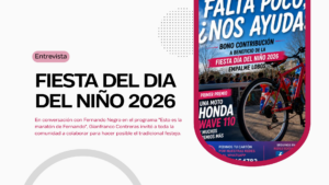 Entrevistas - Gianfranco Contreras día del niño