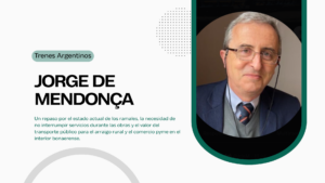 Charla sobre los Trenes Argentinos con Jorge de Mendoca