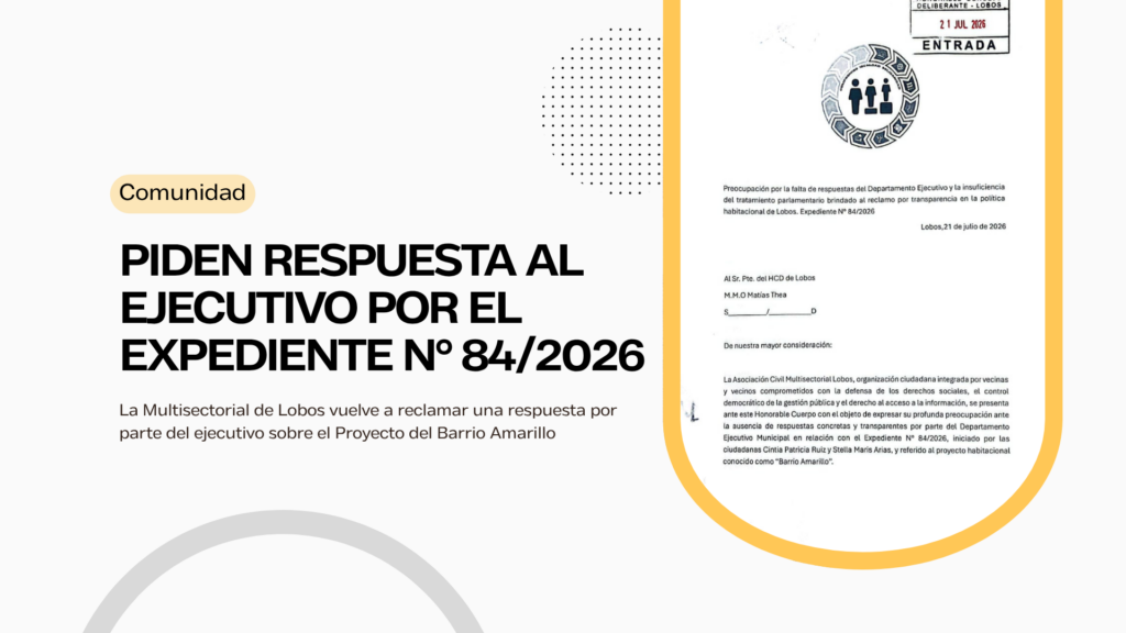 Multisectorial Lobos