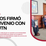 El Municipio firmó el convenio con la UTN.