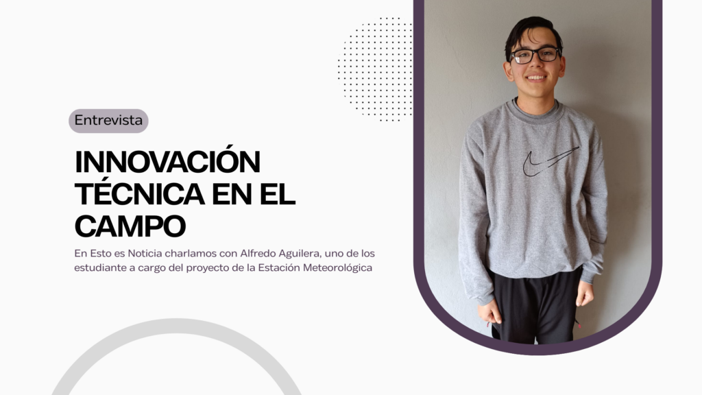 Entrevistas - estación meteorológica en Zapiola
