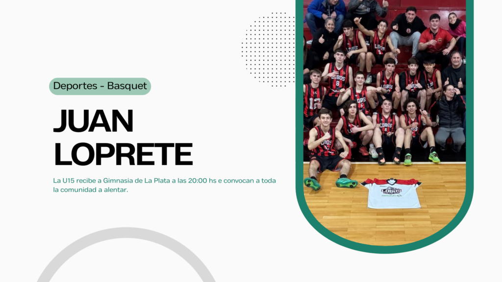 Entrevistas - juan loprete lac basquet
