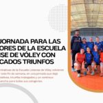 Gran jornada para las inferiores de la Escuela Lobense de Vóley con destacados triunfos