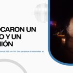 Dos heridos tras la colisión entre un auto y un camión en la Ruta 205