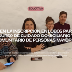 Abren la inscripción en Lobos para el Curso de Cuidado Domiciliario y Comunitario de Personas Mayores
