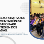 Cuatrocientos trámites en dos jornadas del Operativo de Documentación en Lobos y Empalme Lobos