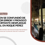 Insólita confusión en Roque Pérez