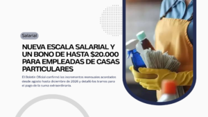 aumento salarial para empleadas domésticas