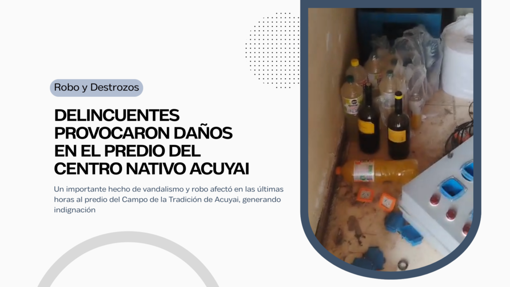 robo en el acuyai