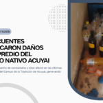 Inseguridad en el predio de Acuyai