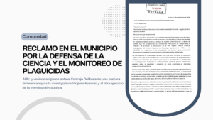 apal contra la exoneración de la científica del CONICET