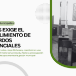 Jorge Etcheverry reclamó mayor asistencia de la Provincia en seguridad, educación y salud