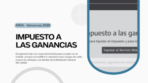 arca prorroga la entrega de ganancias 2025