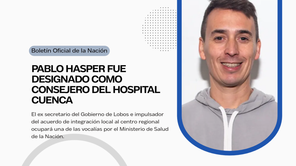 hasper designado en nación