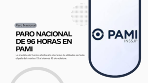 pami esta de paro por 96 hs
