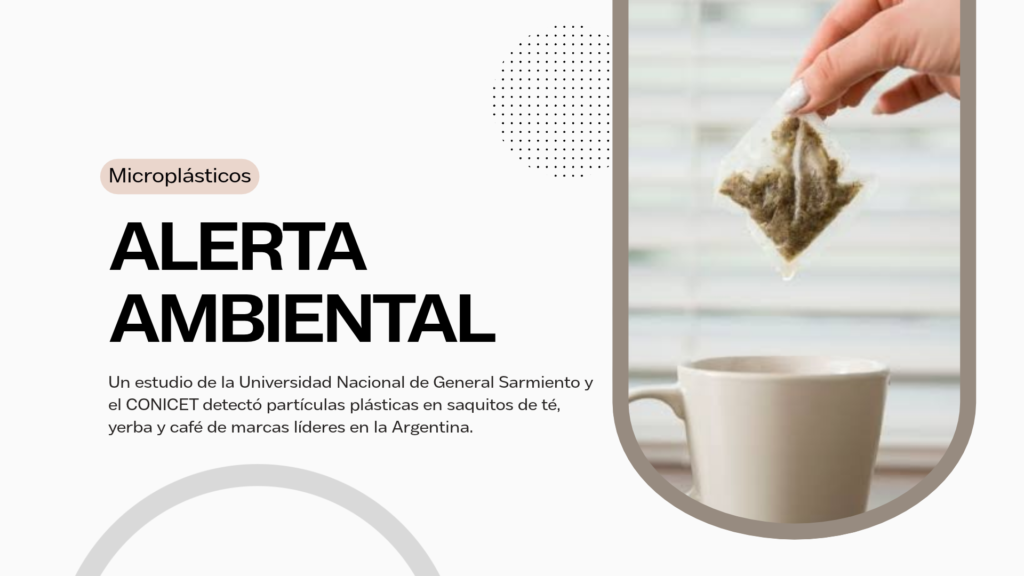 microplásticos en el té y la yerba
