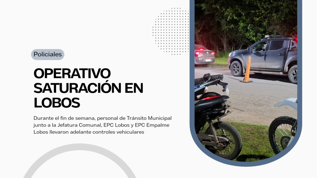 operativo saturación