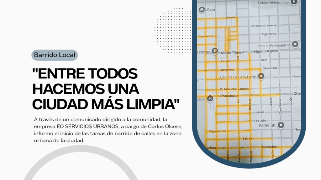 barrido local - comunicado