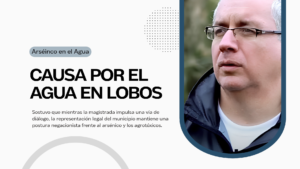 arsénico en el agua