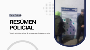 parte de prensa de la policía